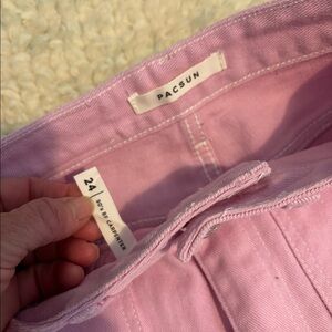 Pac Sun pink carpentar pants